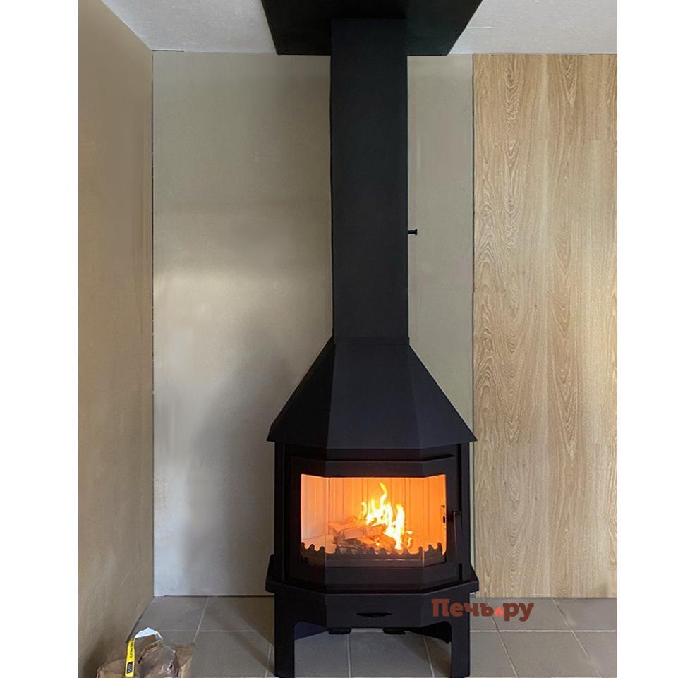 Камин ЭкоКамин Мюнхен пристенно-угловой видео