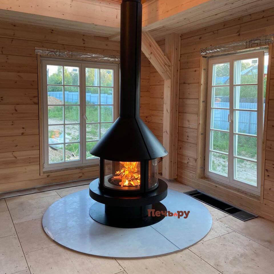 Готовый камин Rocal Gala черный видео Готовый камин Rocal Gala черный видео