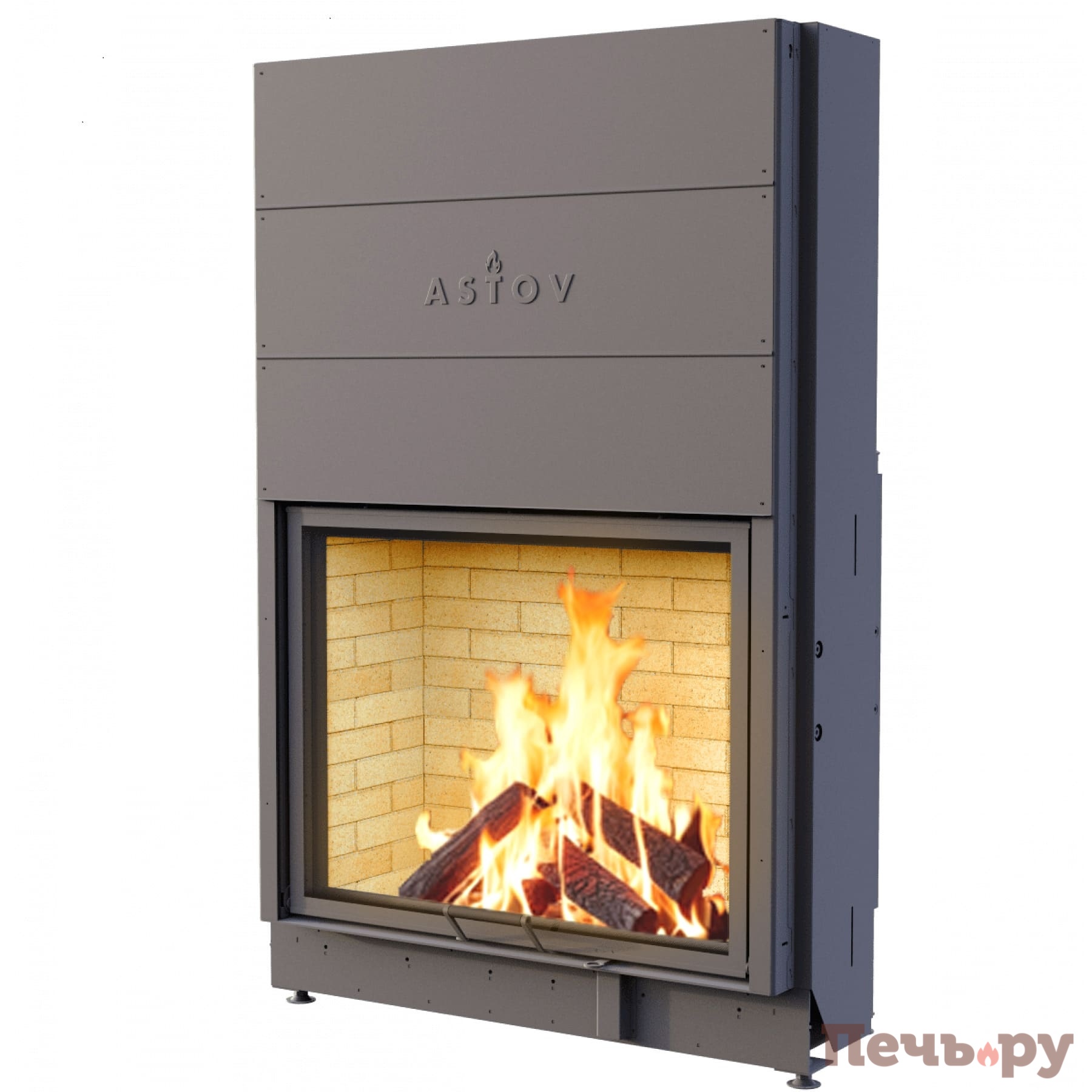 Каминная топка Астов ПС 10080 видео