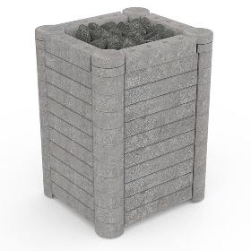 Электрическая печь SAWO Stone Nimbus NIM-90NS-P (облицовка - талькохлорит, требуется панель управления и блок мощности) фото