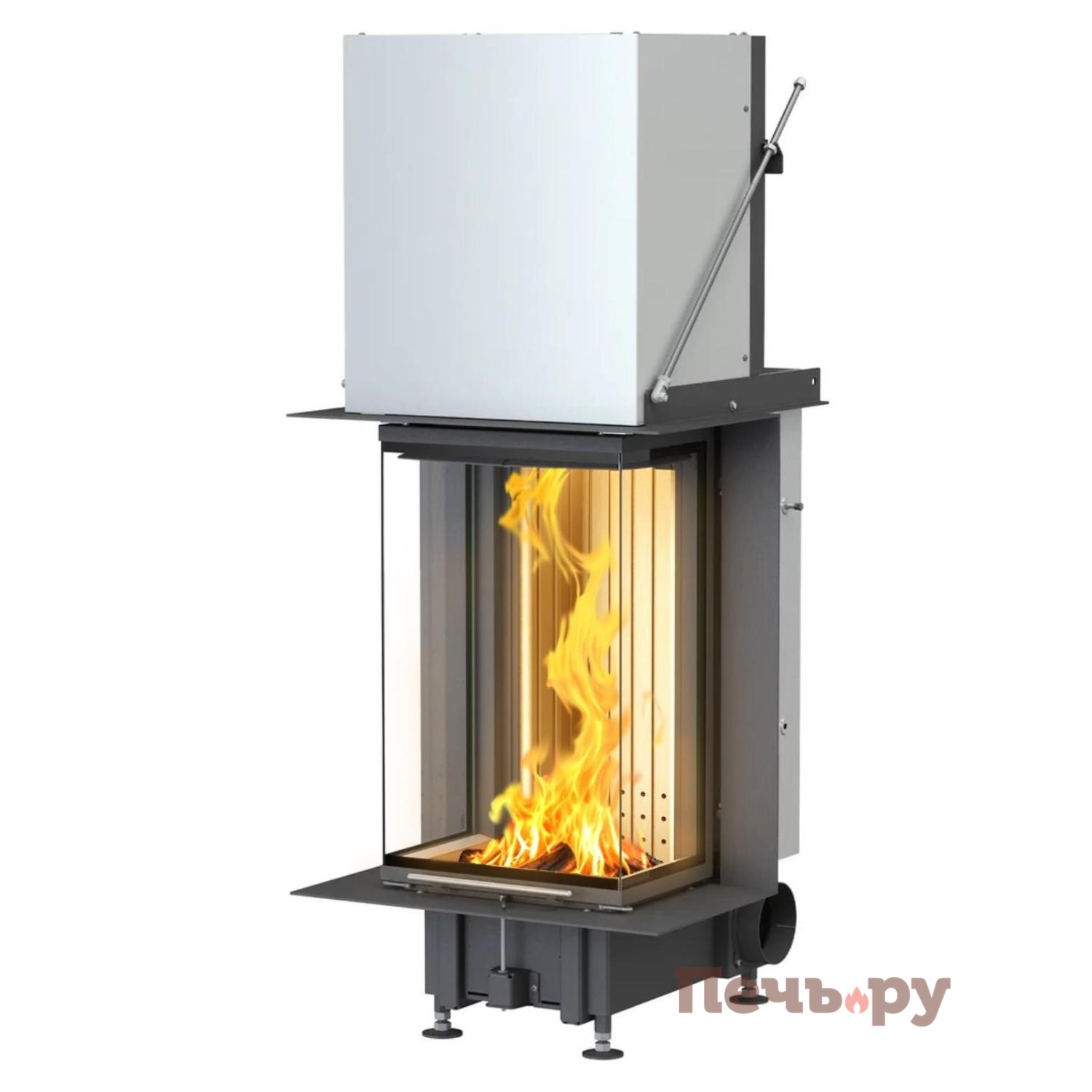 Каминная топка Brunner Panorama-Kamin 70/25/40/25 видео