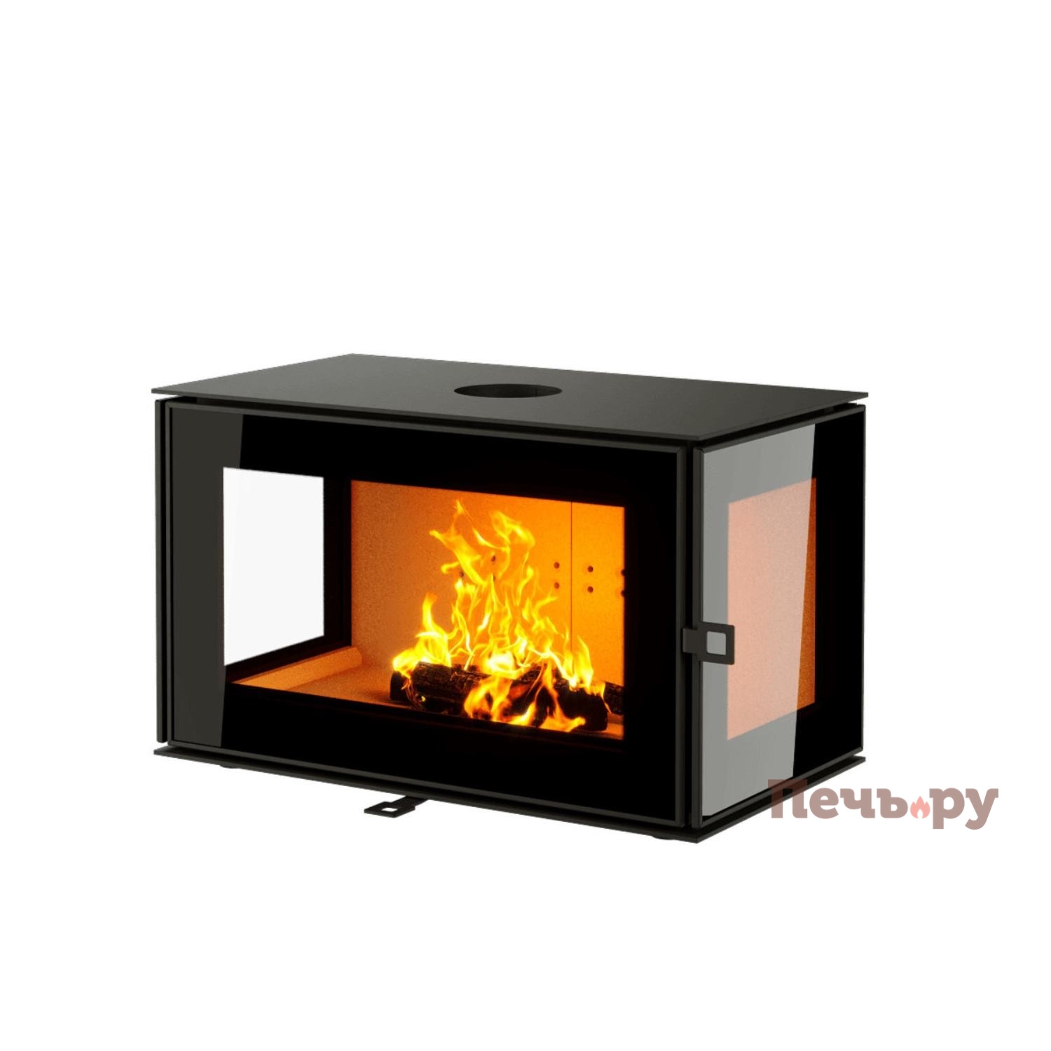 Печь камин Астов Куб 3С 800 видео Печь камин Астов Куб 3С 800 видео