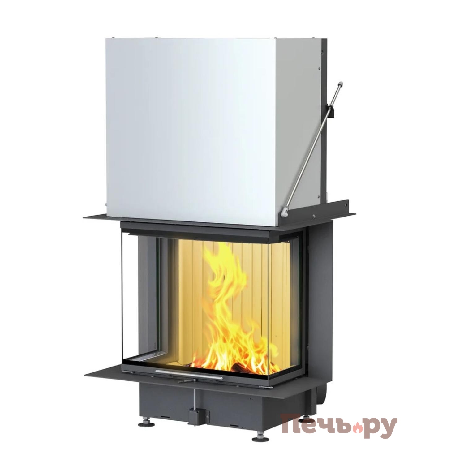 Каминная топка Brunner Panorama-Kamin 57/25/60/25 видео