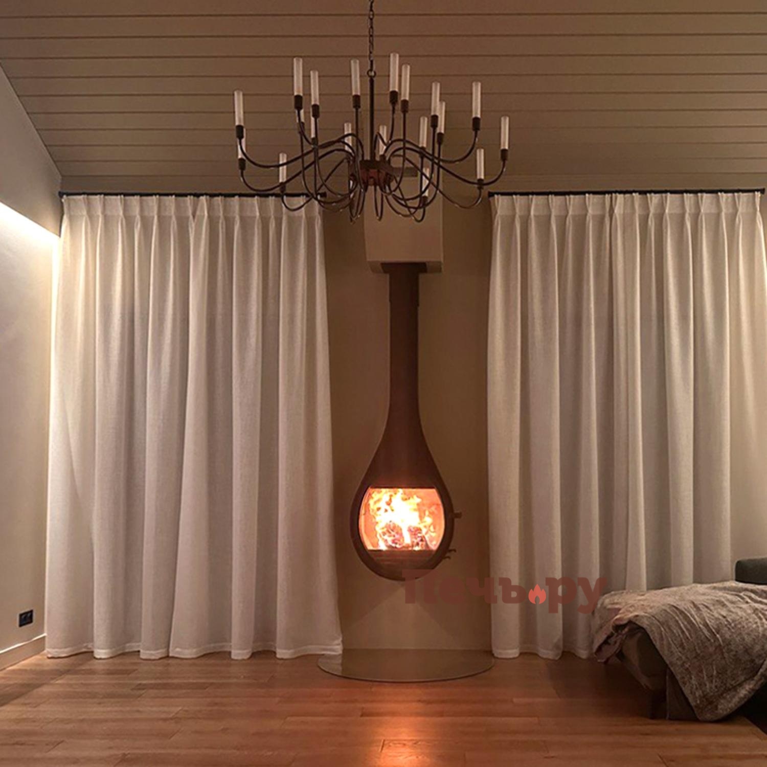 Готовый камин Rocal Mini Drop видео Готовый камин Rocal Mini Drop видео