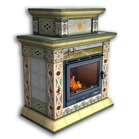 Облицовка камина КимрПечь Билибин пристенный-двухъярусный художественный изображение Облицовка камина КимрПечь Билибин пристенный-двухъярусный художественный фото