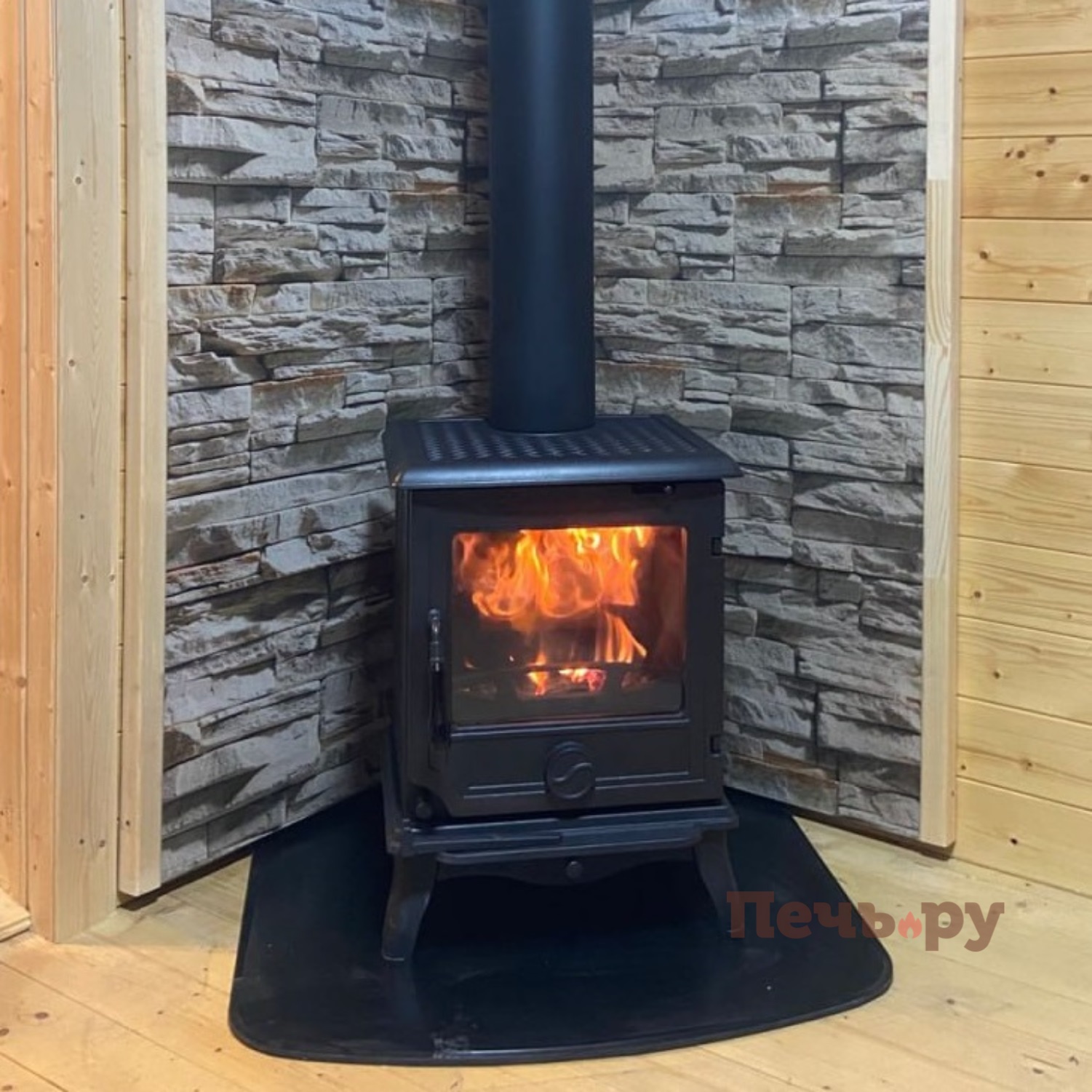 Печь камин FireWay Finn видео