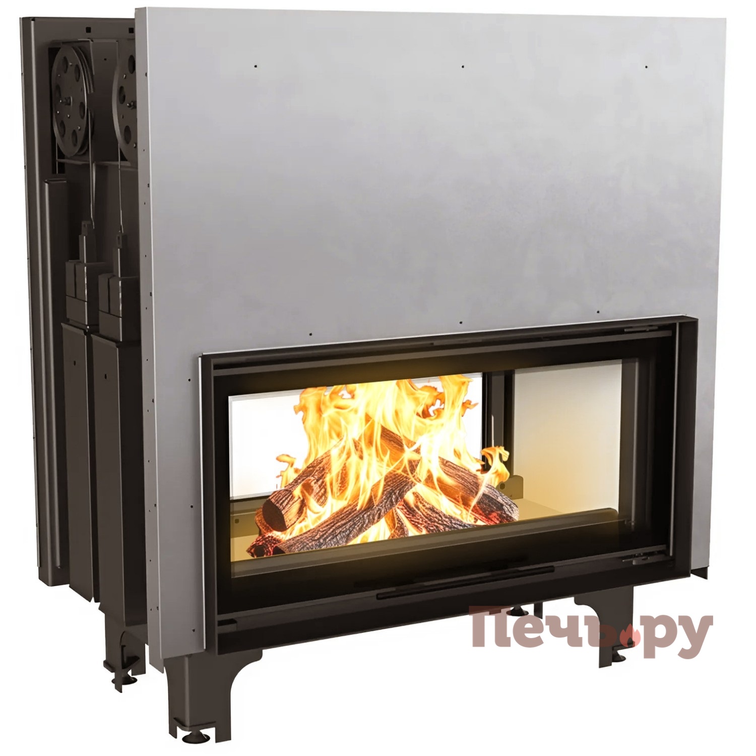 Каминная топка Kratki Mila/T/G (тунель, гильотина) видео