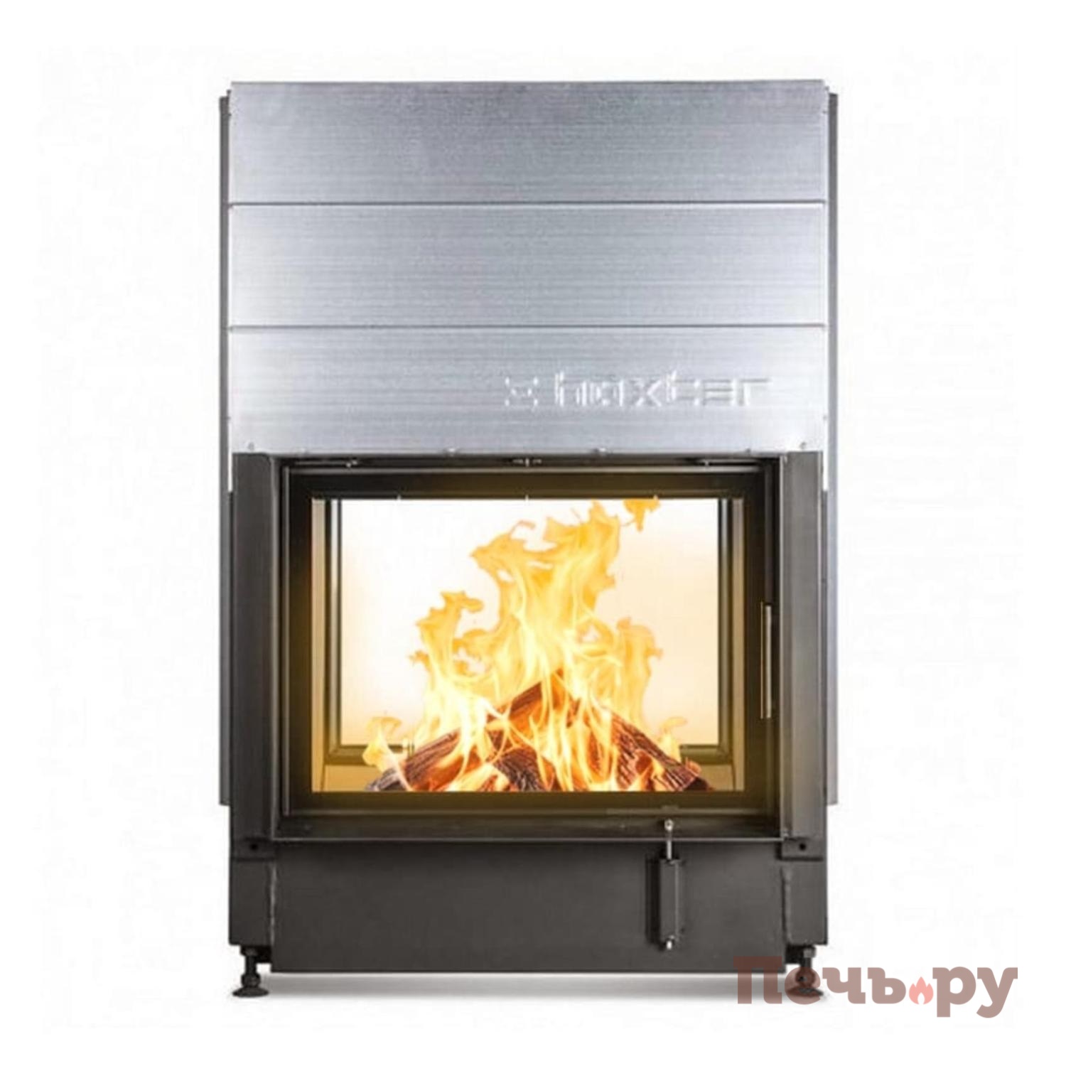 Каминная топка Hoxter Haka 78/57T боковое открывание видео Каминная топка Hoxter Haka 78/57T боковое открывание видео