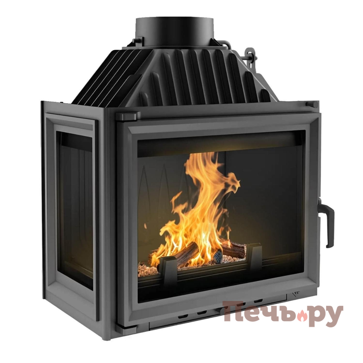 Каминная топка Kratki Maja/L (стекло слева) видео Каминная топка Kratki Maja/L (стекло слева) видео