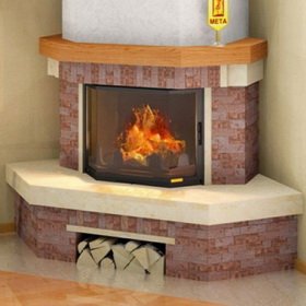 Каминная облицовка Мета Арго 700/850 серия Новая Антика изображение Каминная облицовка Мета Арго 700/850 серия Новая Антика фото