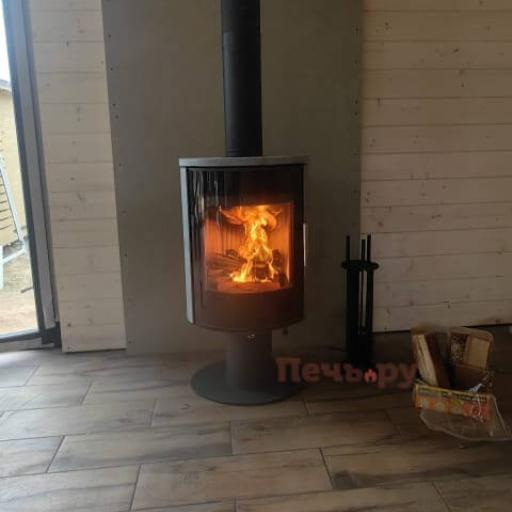 Печь камин Romotop Laredo T камень видео Печь камин Romotop Laredo T камень видео