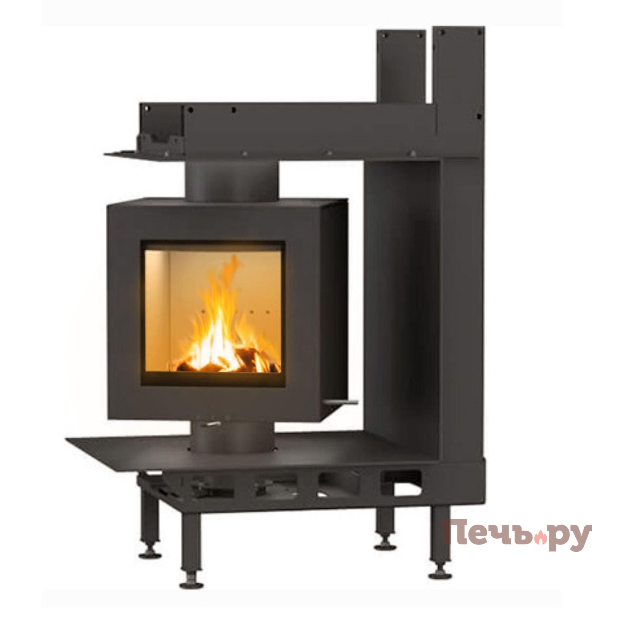 Каминная топка Brunner Eck-Kamin 42/42/42 без подъема (стекло - угловое) видео Каминная топка Brunner Eck-Kamin 42/42/42 без подъема (стекло - угловое) видео