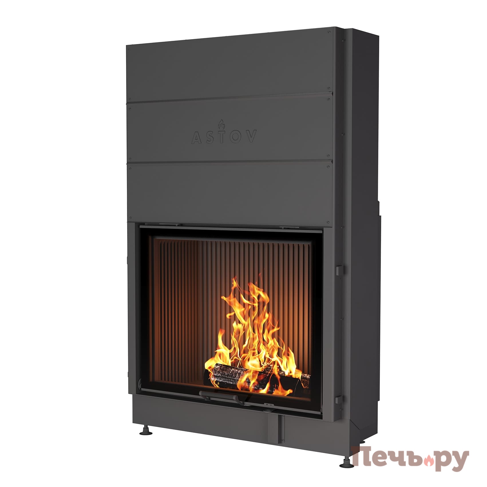 Каминная топка Астов ПС 9074 видео Каминная топка Астов ПС 9074 видео