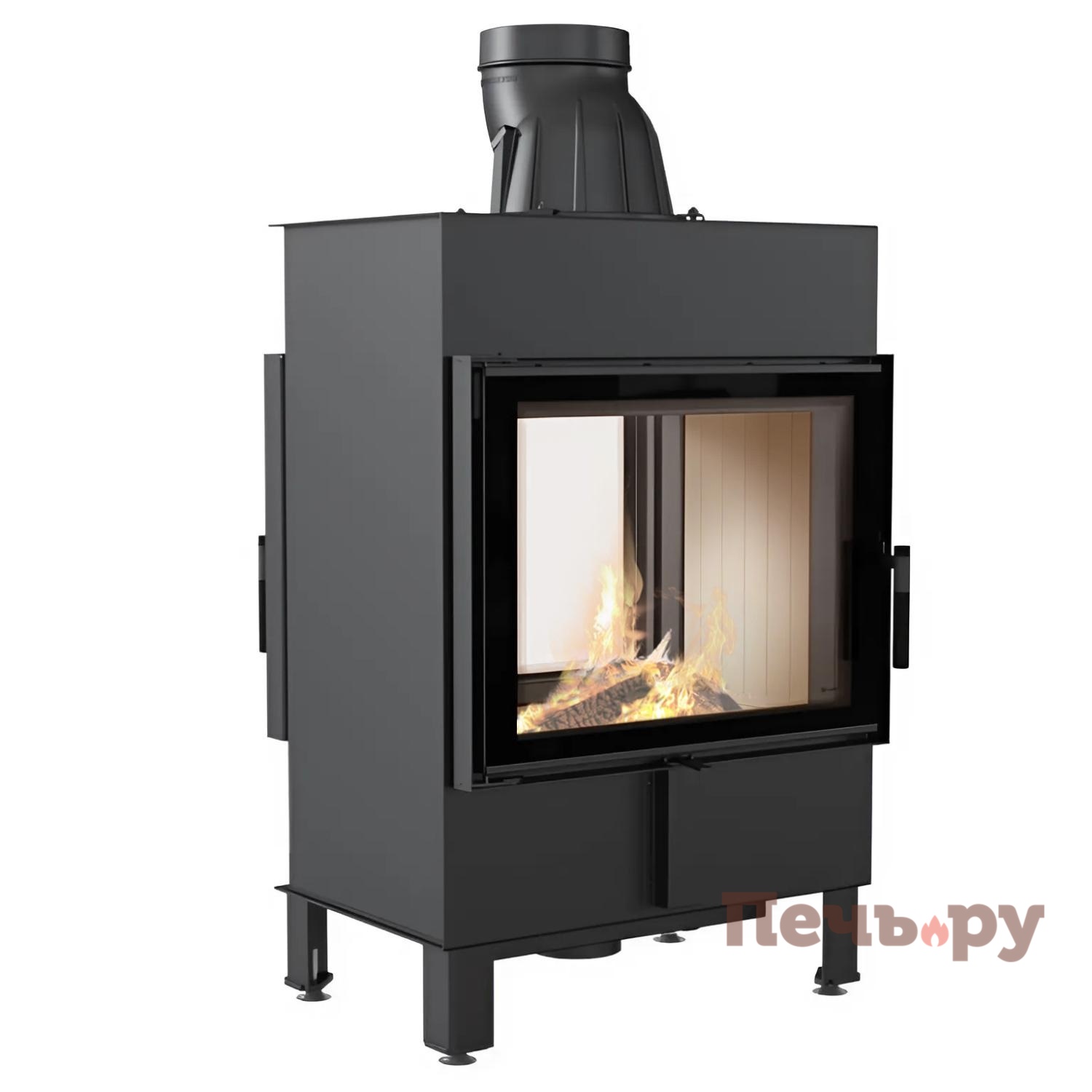 Каминная топка Kratki Pro Lucy 12/T, туннельная видео Каминная топка Kratki Pro Lucy 12/T, туннельная видео