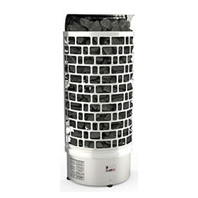 Электрическая печь SAWO Tower Aries пристенная ARI3-75Ni2-WL-P (встроенный блок мощности Saunova 2.0. Панель управления не включена) фото