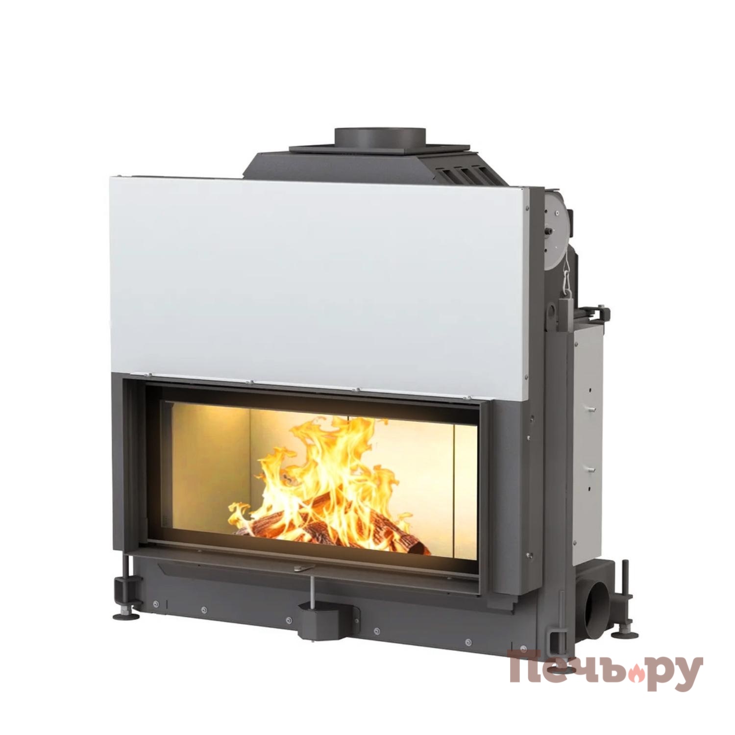 Каминная топка Brunner Architektur-Kamin 38/86 с подъемом видео Каминная топка Brunner Architektur-Kamin 38/86 с подъемом видео