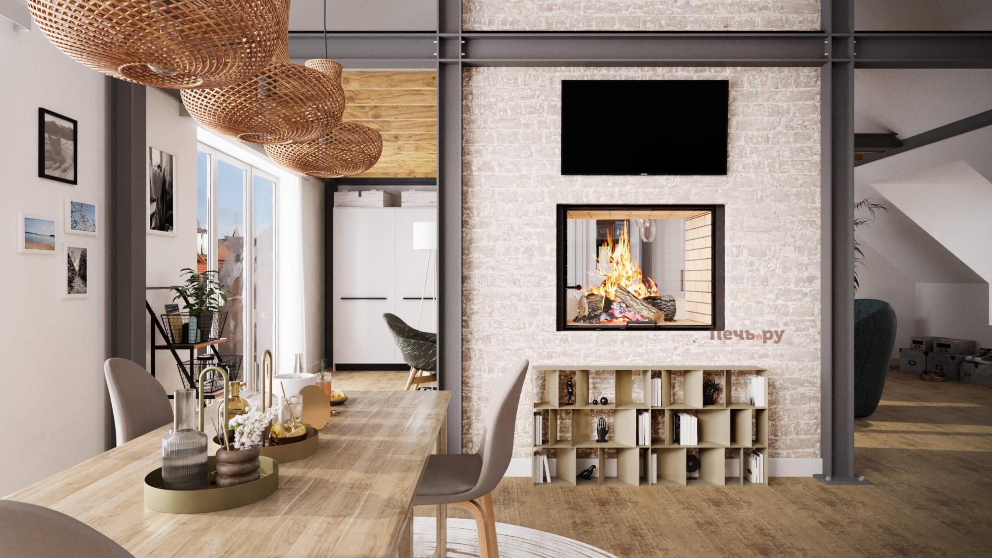 Каминная топка Астов ПТ 9074 видео Каминная топка Астов ПТ 9074 видео