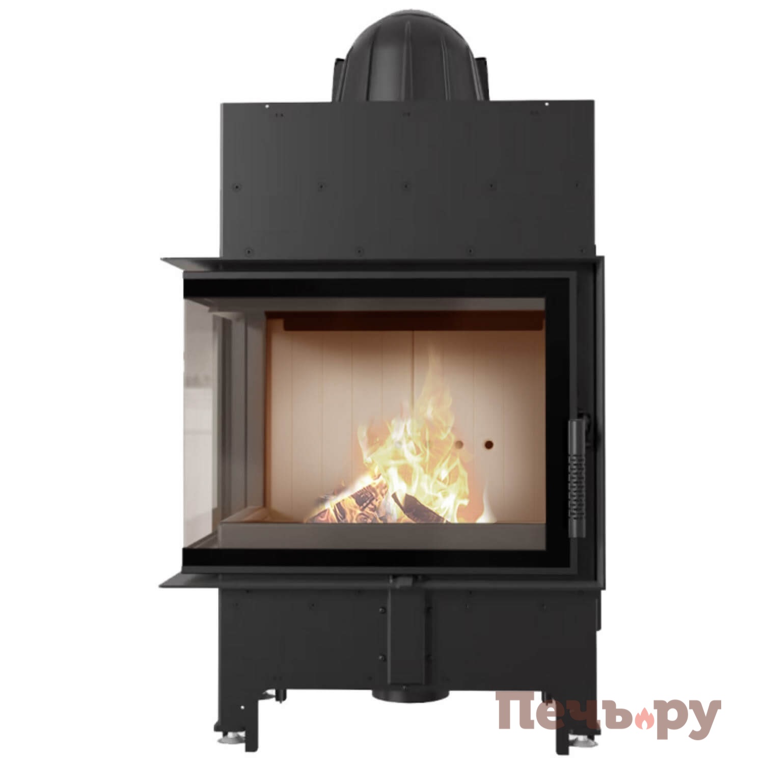 Каминная топка Kratki Pro Floki L/P/BS с доводчиком видео Каминная топка Kratki Pro Floki L/P/BS с доводчиком видео