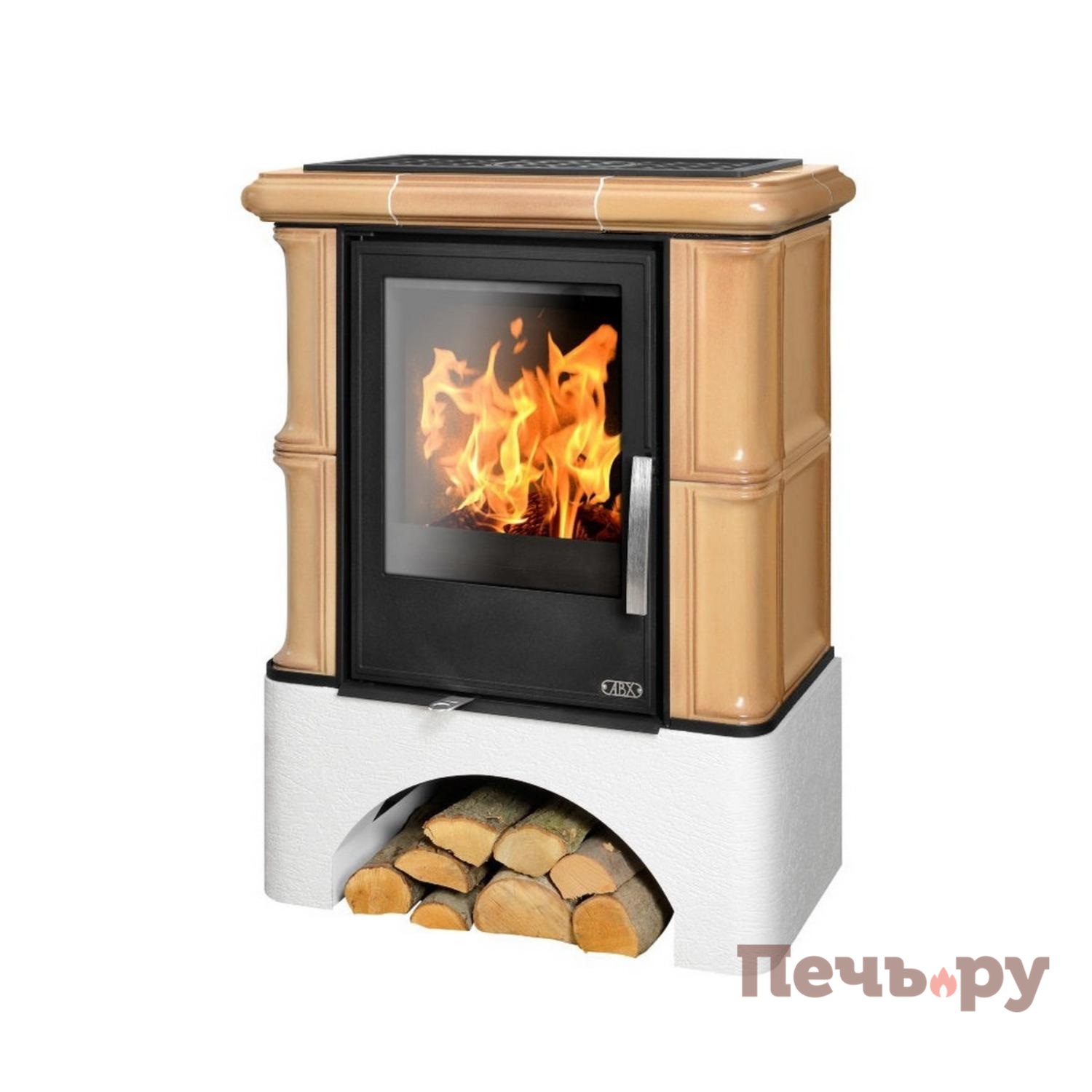 Печь-камин ABX Bavaria KI, с допуском воздуха видео Печь-камин ABX Bavaria KI, с допуском воздуха видео