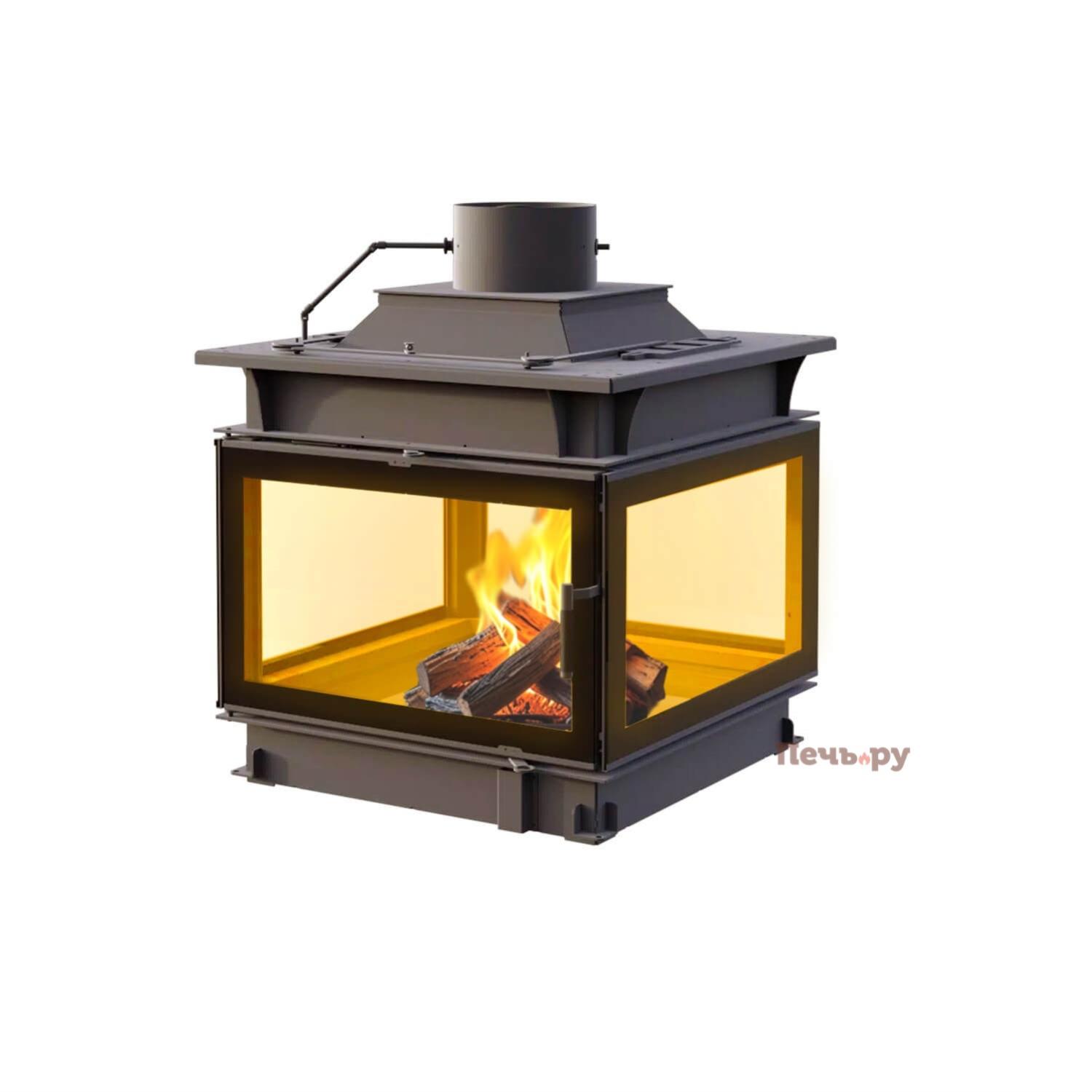 Каминная топка Астов П4С 800 видео