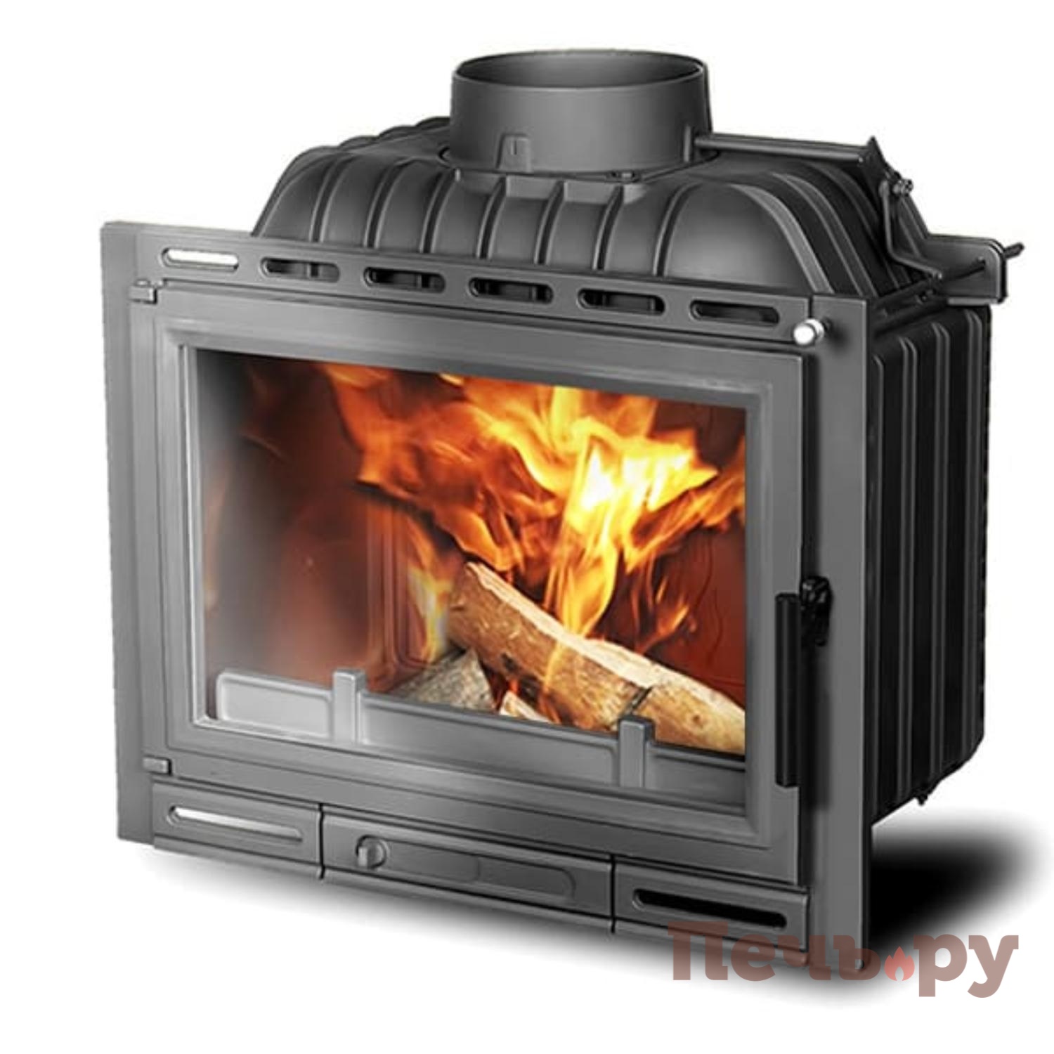 Каминная чугунная топка Kaw-Met W13A 11,5 kW Eko видео Каминная чугунная топка Kaw-Met W13A 11,5 kW Eko видео