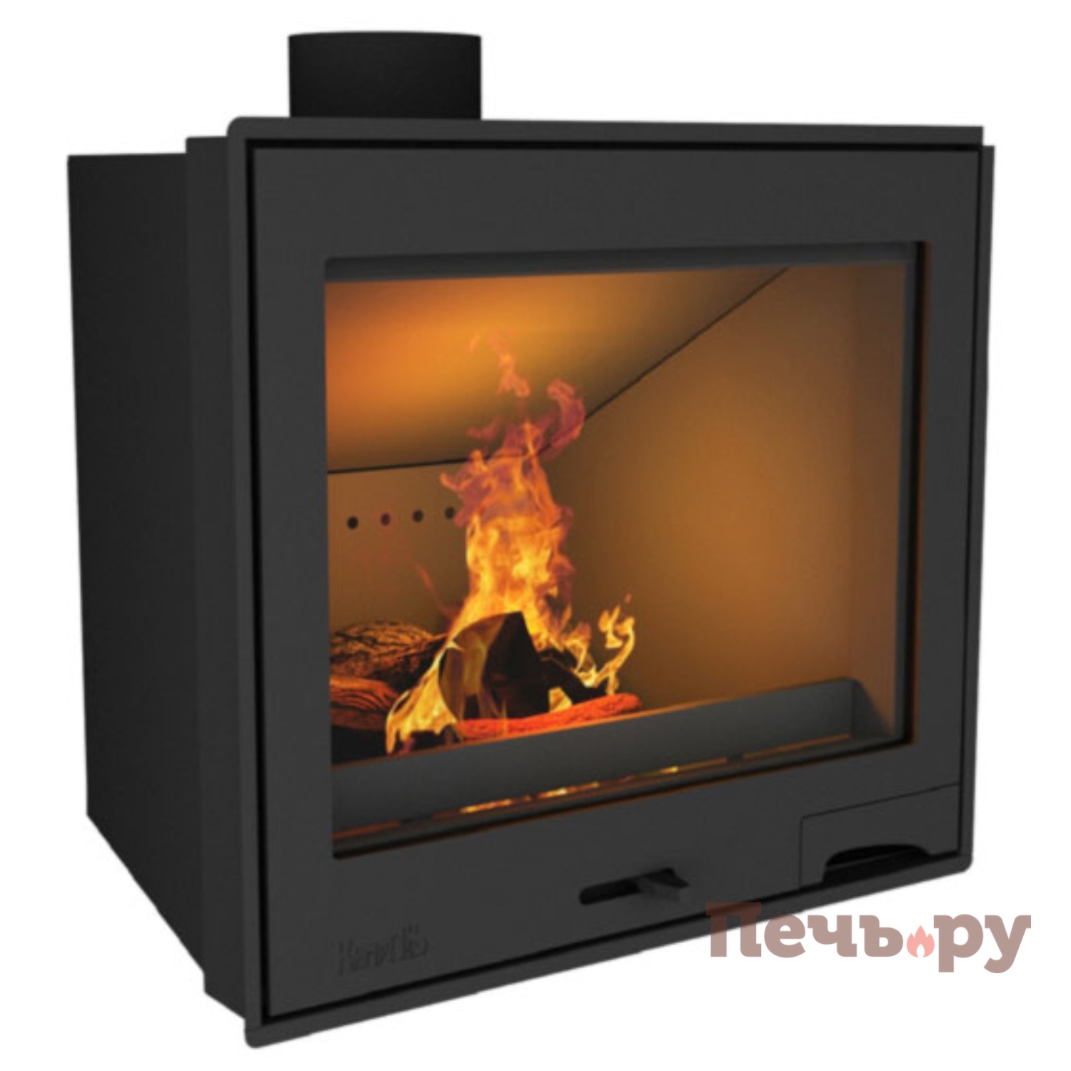 Каминная топка КимрПечь Ладья 600 видео Каминная топка КимрПечь Ладья 600 видео