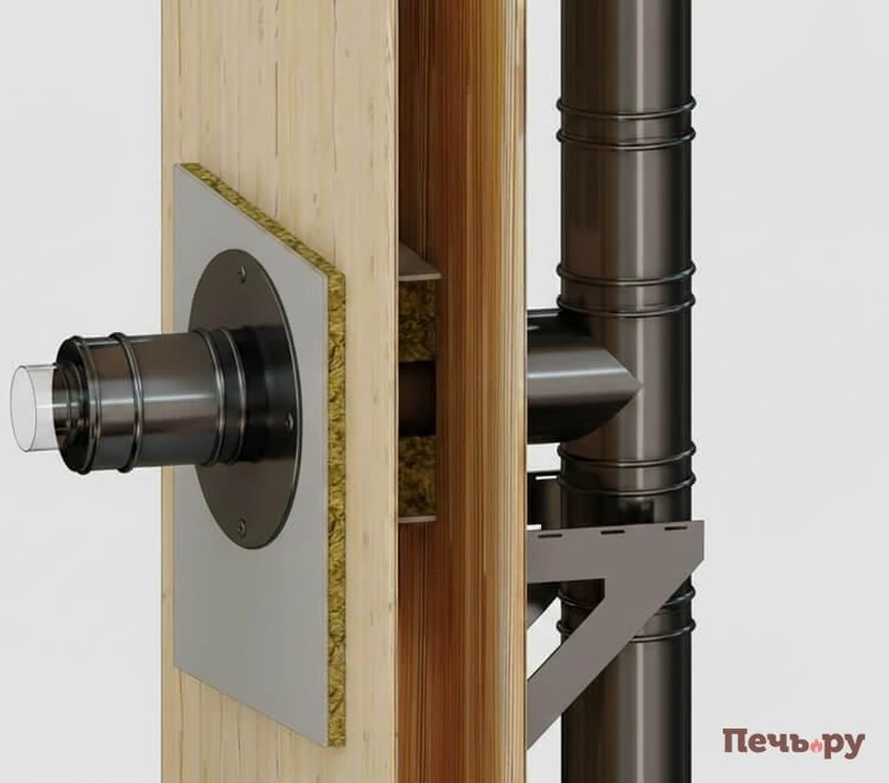 как собрать дымоход как собрать дымоход