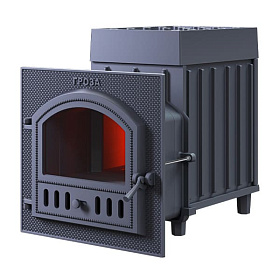 Банная чугунная печь GFS Гроза 24(П) под обкладку изображение Банная чугунная печь GFS Гроза 24(П) под обкладку фото