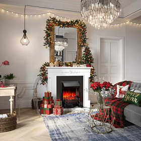 Электроочаг RealFlame Fobos Lux изображение Электроочаг RealFlame Fobos Lux фото