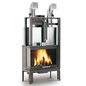 Каминная топка Palazzetti Ecomonoblocco 64 V08 SX изображение Каминная топка Palazzetti Ecomonoblocco 64 V08 SX фото