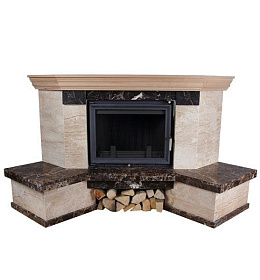 Каминная облицовка Kratki Rimini угловая (Maja, Antek) изображение Каминная облицовка Kratki Rimini угловая (Maja, Antek) фото