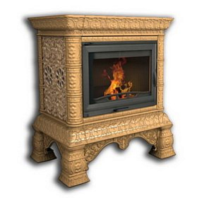 Облицовка камина КимрПечь Кострома пристенный изображение Облицовка камина КимрПечь Кострома пристенный фото