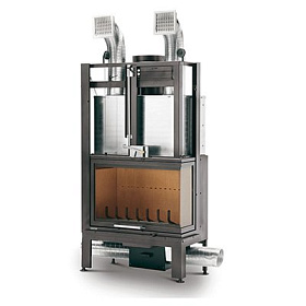 Каминная топка Palazzetti Ecomonoblocco 78 V08-S DX Low изображение Каминная топка Palazzetti Ecomonoblocco 78 V08-S DX Low фото