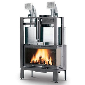 Каминная топка Palazzetti Ecomonoblocco 86 V08 DX изображение Каминная топка Palazzetti Ecomonoblocco 86 V08 DX фото