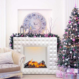 Портал Dimplex Diamond Бьянко под очаг Cassette 600 изображение Портал Dimplex Diamond Бьянко под очаг Cassette 600 фото