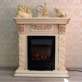 Портал Royal Flame Luxemburg  сланец бежевый под очаги Fobos/ Majestic изображение Портал Royal Flame Luxemburg  сланец бежевый под очаги Fobos/ Majestic фото