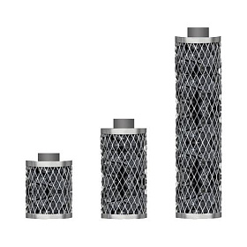 Комплект IKI Plus Сетка высотой 100 см + прямая дымовая труба 105 см изображение Комплект IKI Plus Сетка высотой 100 см + прямая дымовая труба 105 см фото