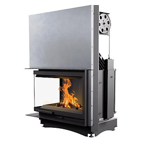 Каминная топка Kratki Oliwia/L/BS/G (угловое стекло слева, гильотина) изображение Каминная топка Kratki Oliwia/L/BS/G (угловое стекло слева, гильотина) фото