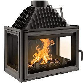 Каминная топка Kratki Oliwia/LP (стекло слева-справа) изображение Каминная топка Kratki Oliwia/LP (стекло слева-справа) фото