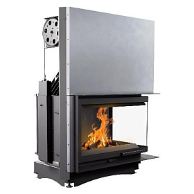 Каминная топка Kratki Oliwia/P/BS/G (угловое стекло справа,гильотина) изображение Каминная топка Kratki Oliwia/P/BS/G (угловое стекло справа,гильотина) фото