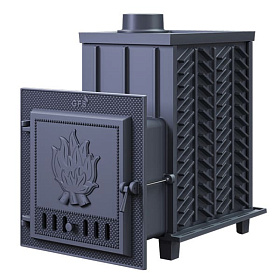 Чугунная банная печь GFS ЗК 45 под обкладку изображение Чугунная банная печь GFS ЗК 45 под обкладку фото