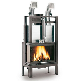 Каминная топка Palazzetti Ecomonoblocco 78 V08 SX изображение Каминная топка Palazzetti Ecomonoblocco 78 V08 SX фото