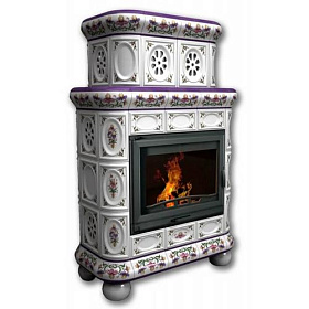 Облицовка камина КимрПечь Медальон пристенный-двухъярусный изображение Облицовка камина КимрПечь Медальон пристенный-двухъярусный фото