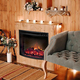 Электроочаг RealFlame Evrika 25,5 LED изображение Электроочаг RealFlame Evrika 25,5 LED фото