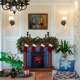 Электрокамин Dimplex Opti-Myst Danville Black FB2 фото