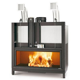 Каминная топка Palazzetti Ecomonoblocco S 25:9 motor-driven Low изображение Каминная топка Palazzetti Ecomonoblocco S 25:9 motor-driven Low фото