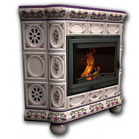 Облицовка камина КимрПечь Медальон угловой изображение Облицовка камина КимрПечь Медальон угловой фото