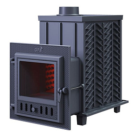 Чугунная банная печь GFS ЗК 30(М) под обкладку изображение Чугунная банная печь GFS ЗК 30(М) под обкладку фото